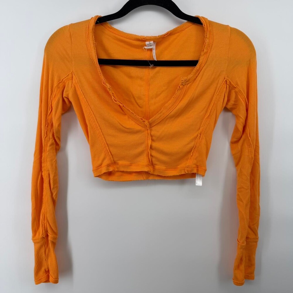 Urban Outfitters Orange Long Sleeve 0 Afe